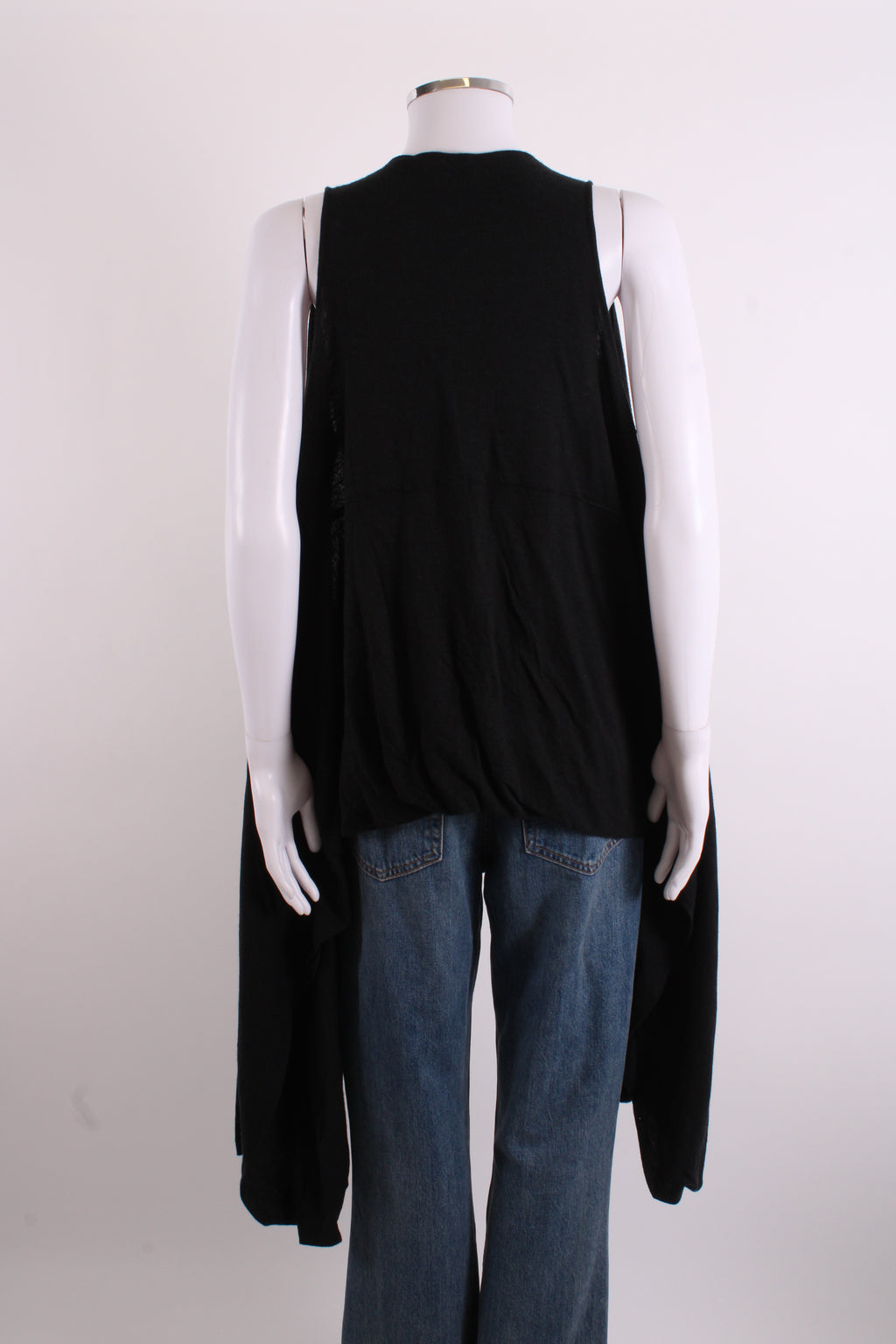 Yohji Yamamoto S/S Waterfall Cardigan Black S
