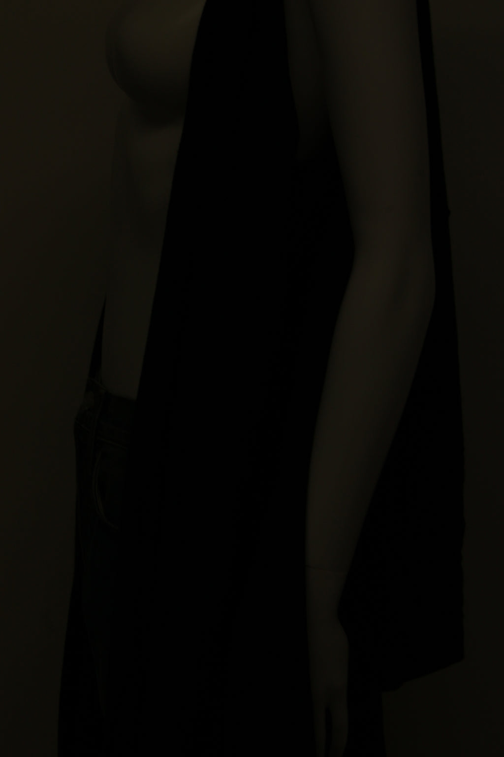 Yohji Yamamoto S/S Waterfall Cardigan Black S