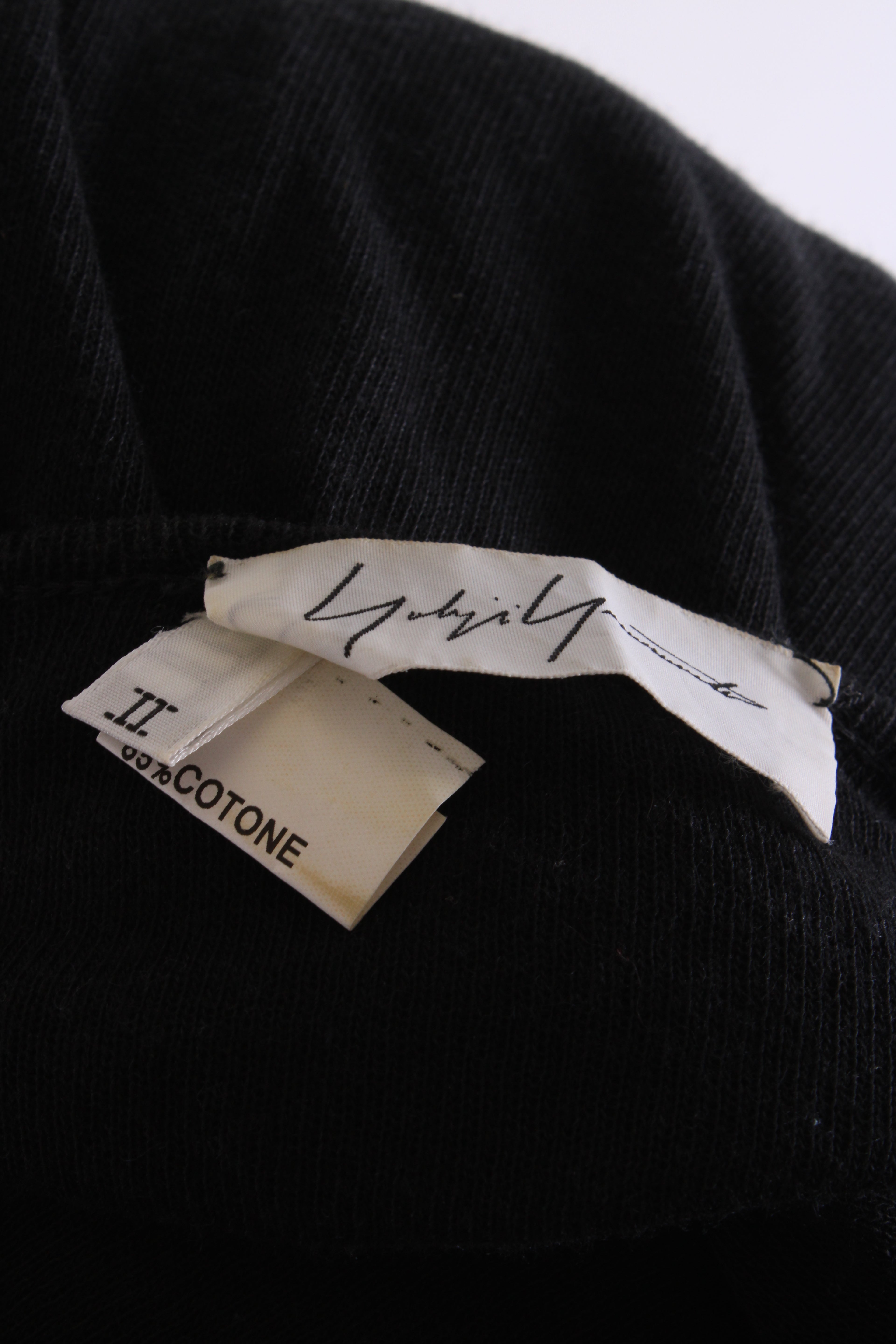Yohji Yamamoto S/S Waterfall Cardigan Black S