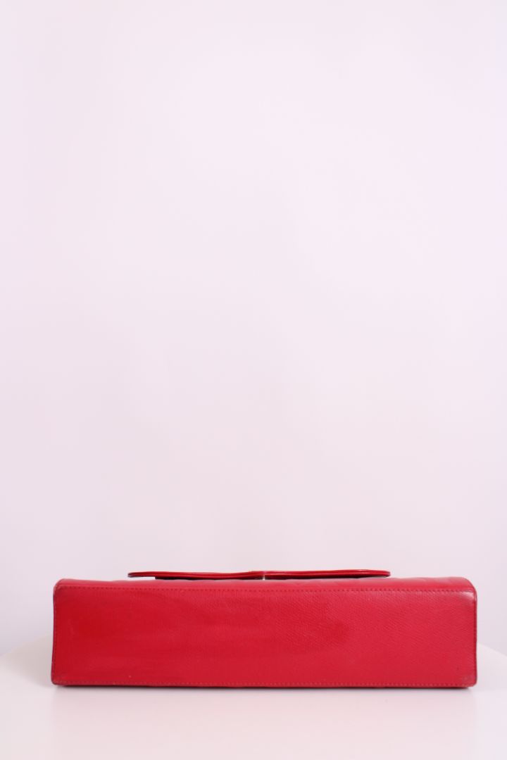 Yves Saint Laurent Vintage Arabesque Shoulder Bag Red