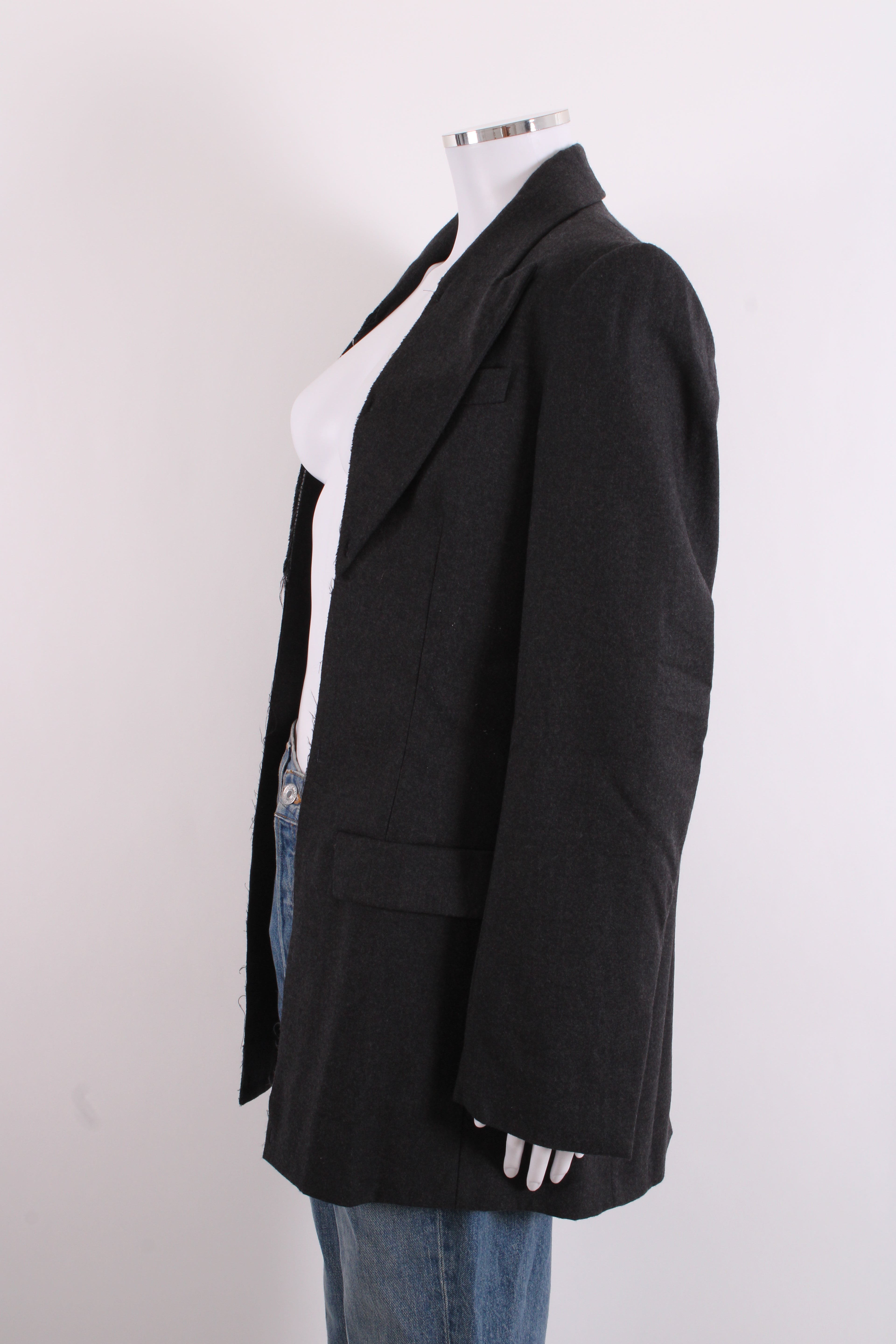 Maison Margiela Raw Edge Blazer Grey 12