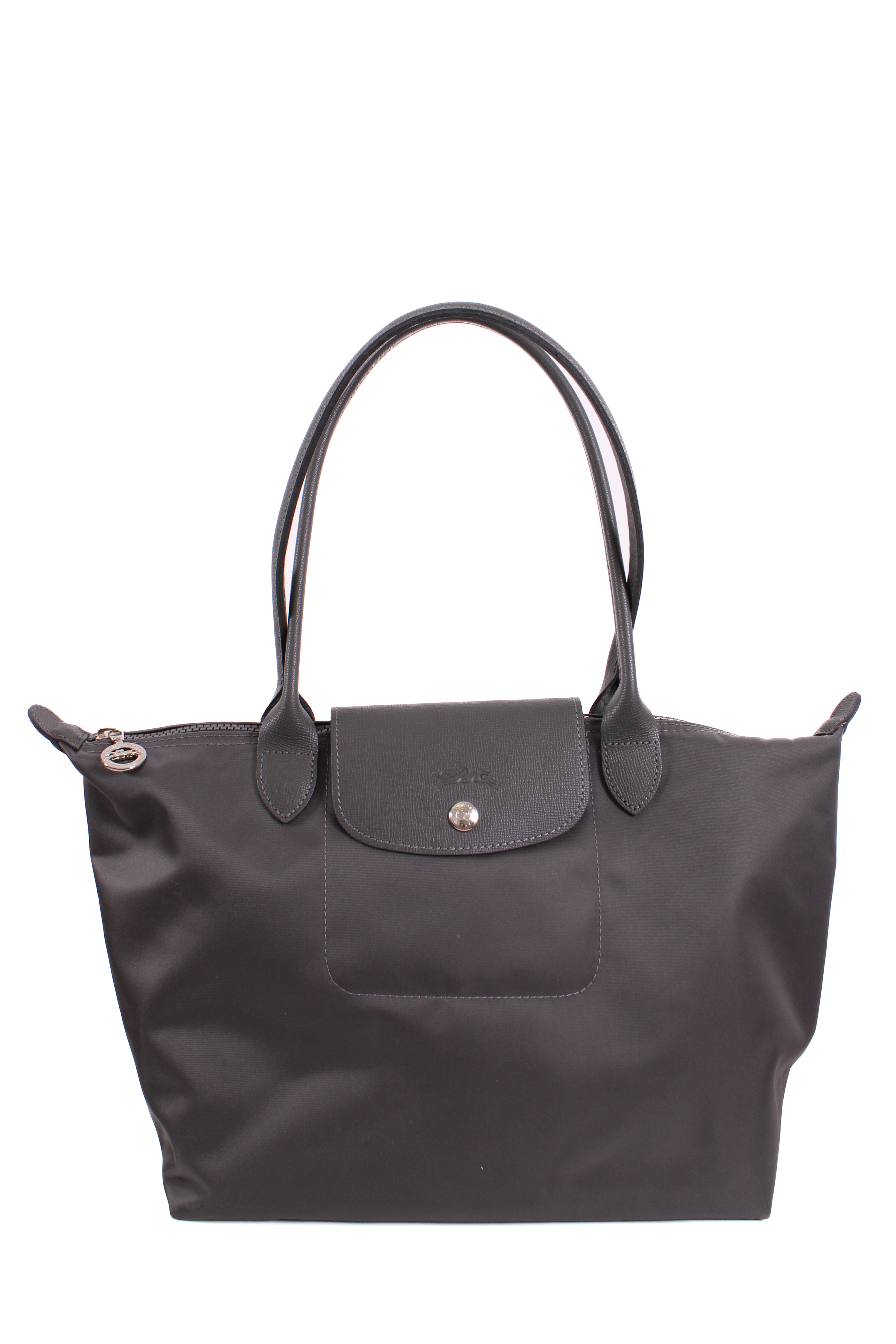 Longchamp Nylon Tote Grey
