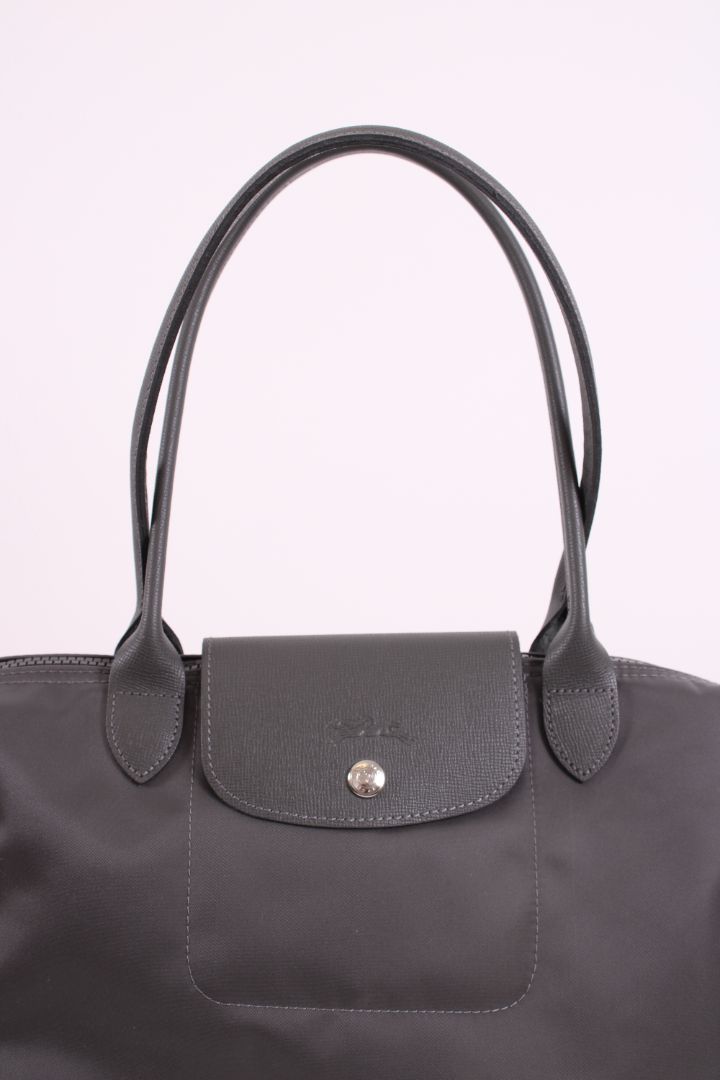 Longchamp Nylon Tote Grey