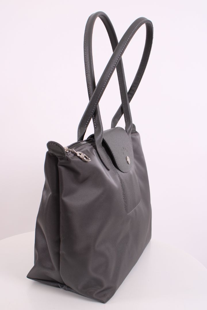 Longchamp Nylon Tote Grey