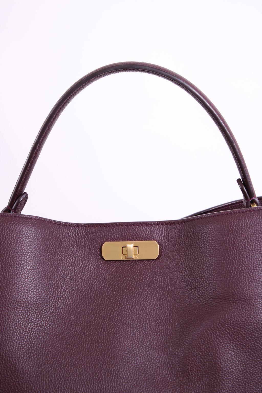 Liberty Burlington Top Handle Handbag Plum