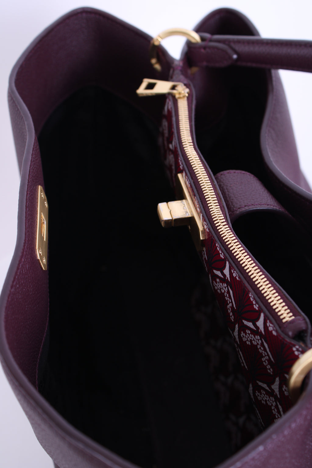 Liberty Burlington Top Handle Handbag Plum