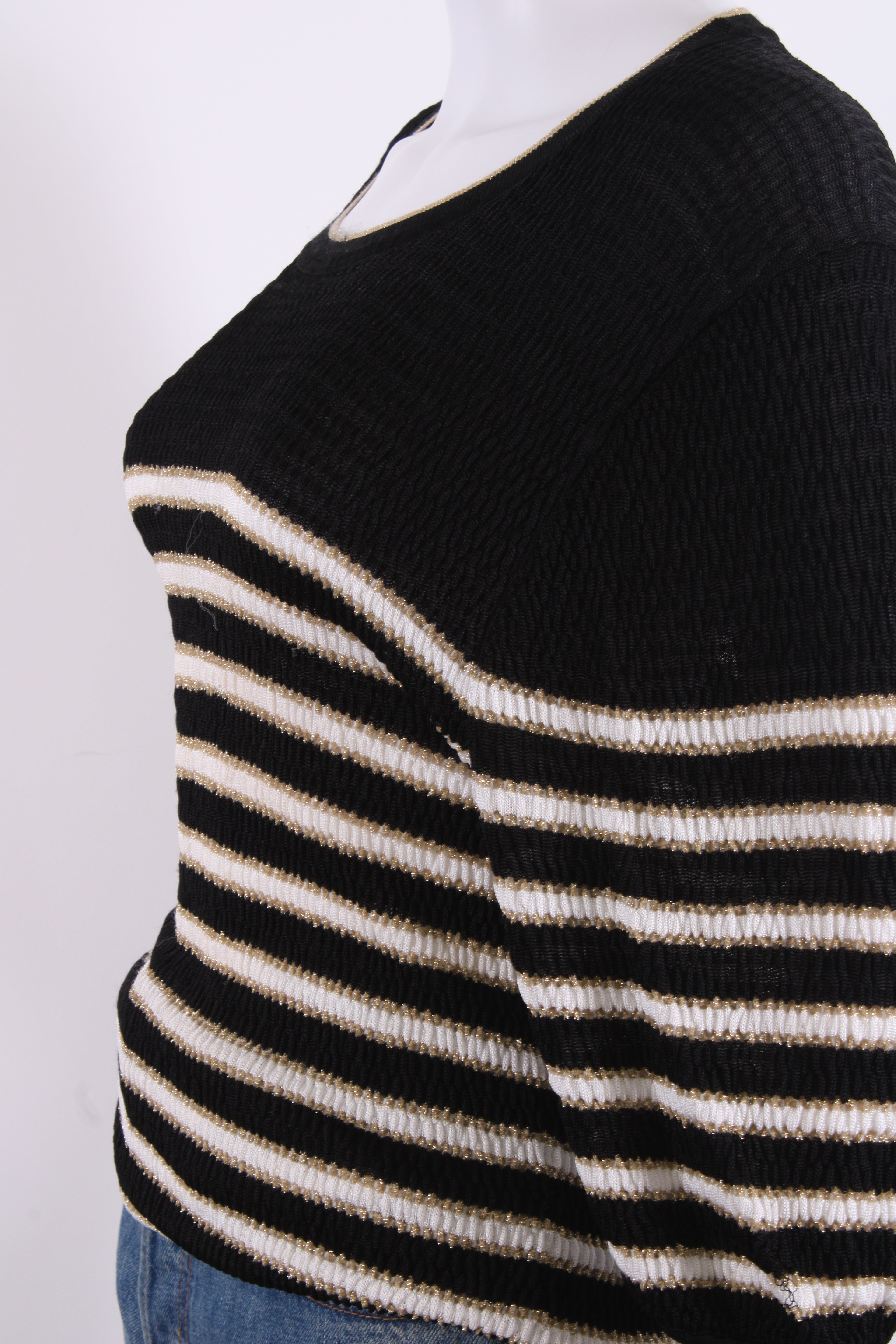 ME+EM Knitwear Black/ Gold M