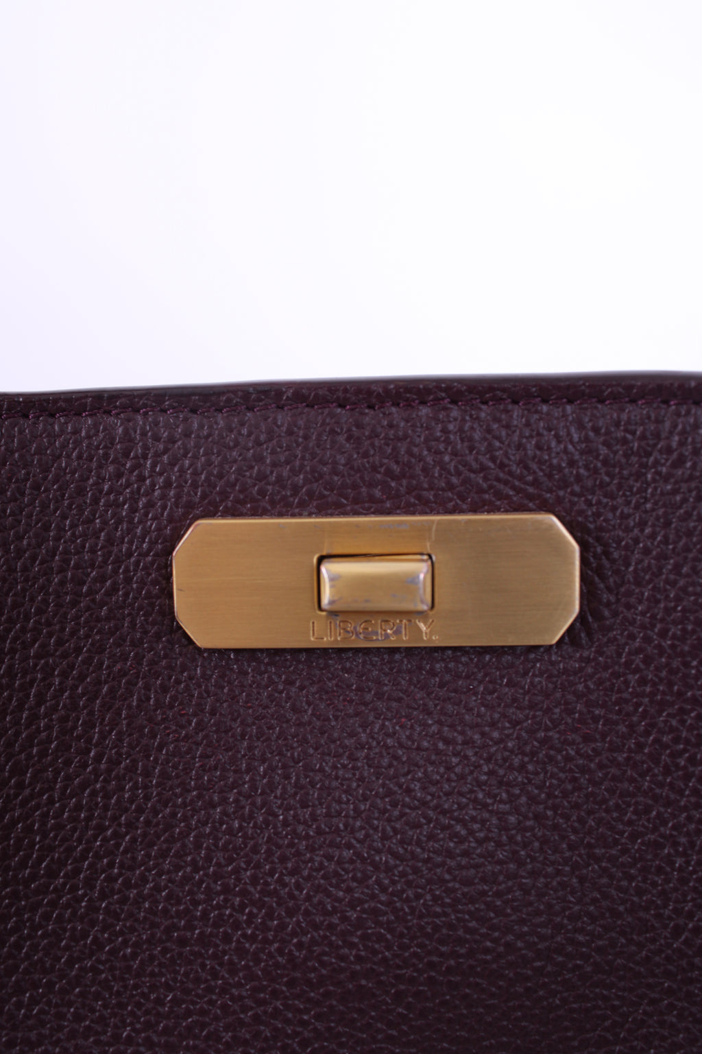 Liberty Burlington Top Handle Handbag Plum