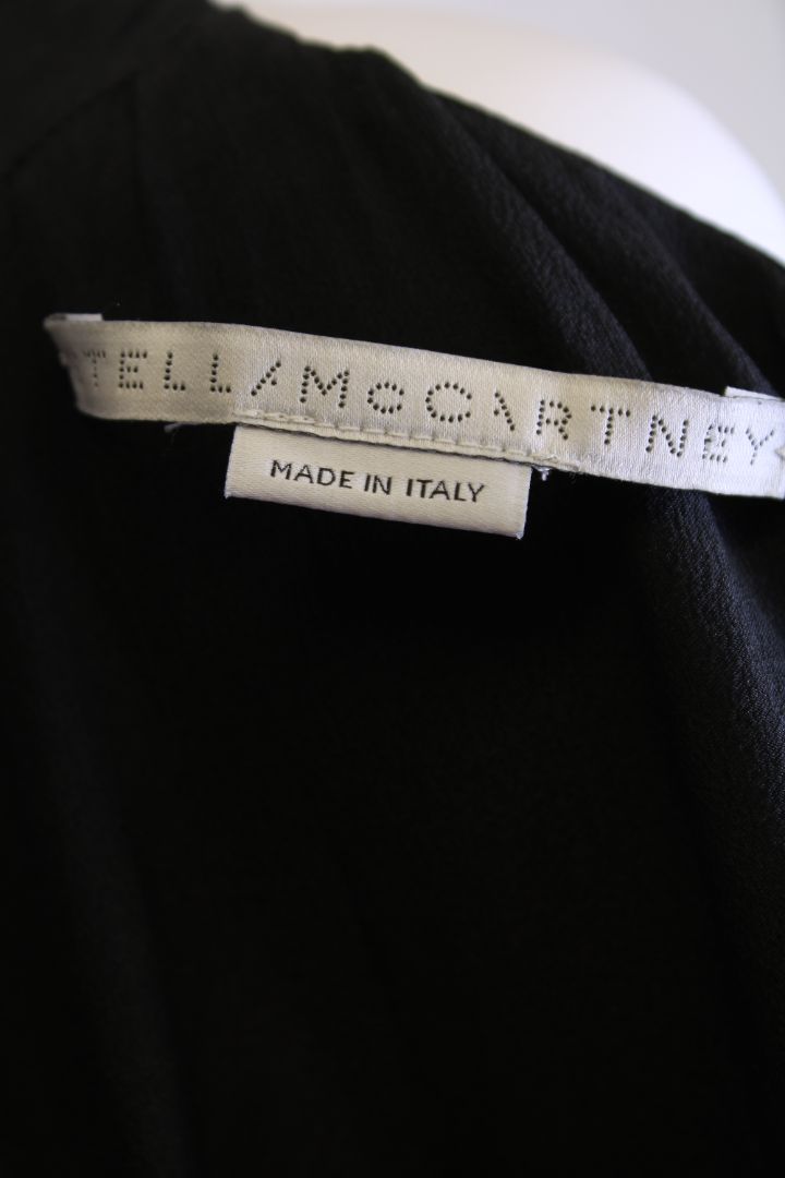 Stella McCartney S/S Chain Fringe Front Dress Black 10