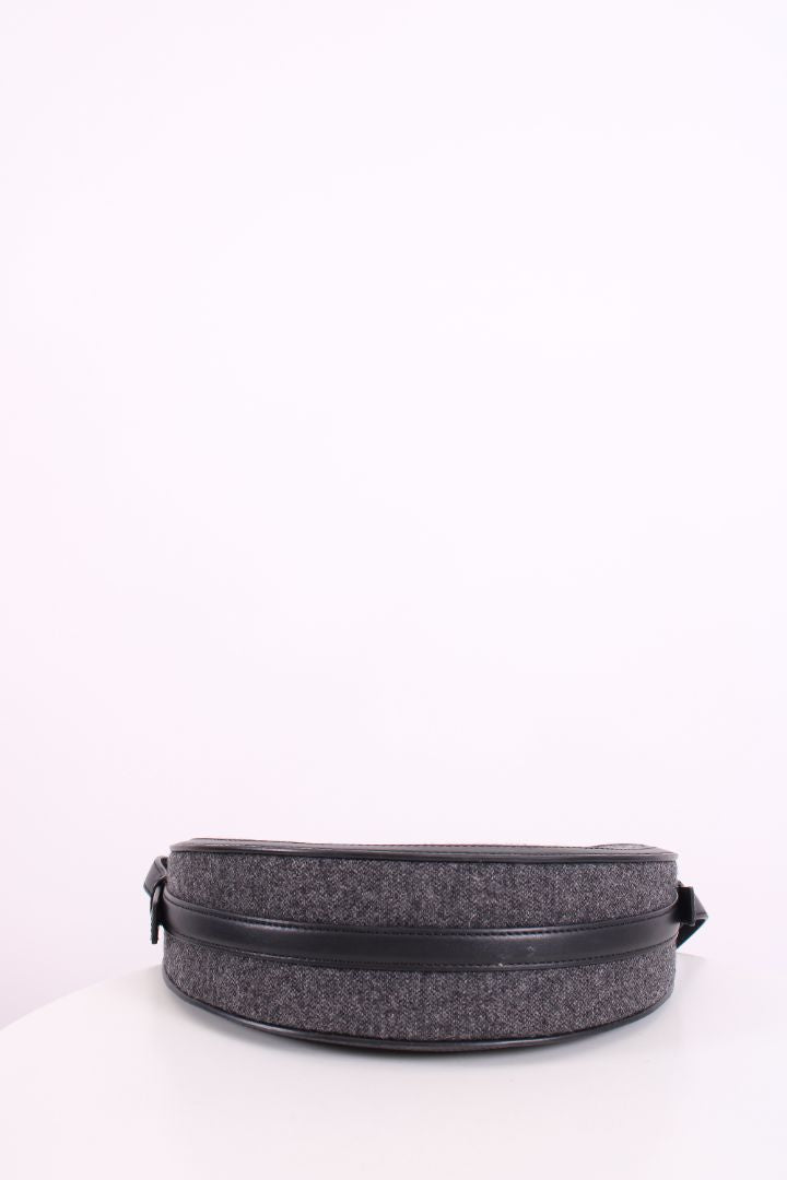 Polène Numero Dix Wool Bag Grey/ Black