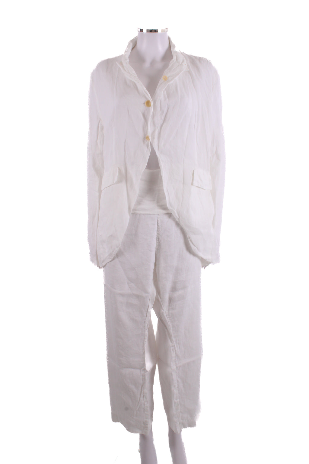 Peachoo+Krejberg Jacket/ Trouser Co-ord White L