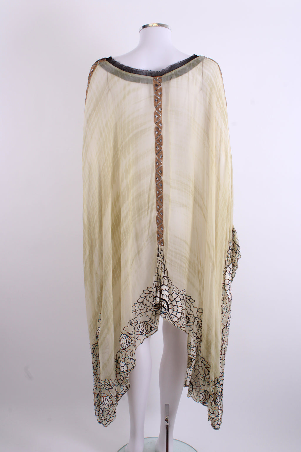 Kavita Bhatia Kaftan Yellow OS