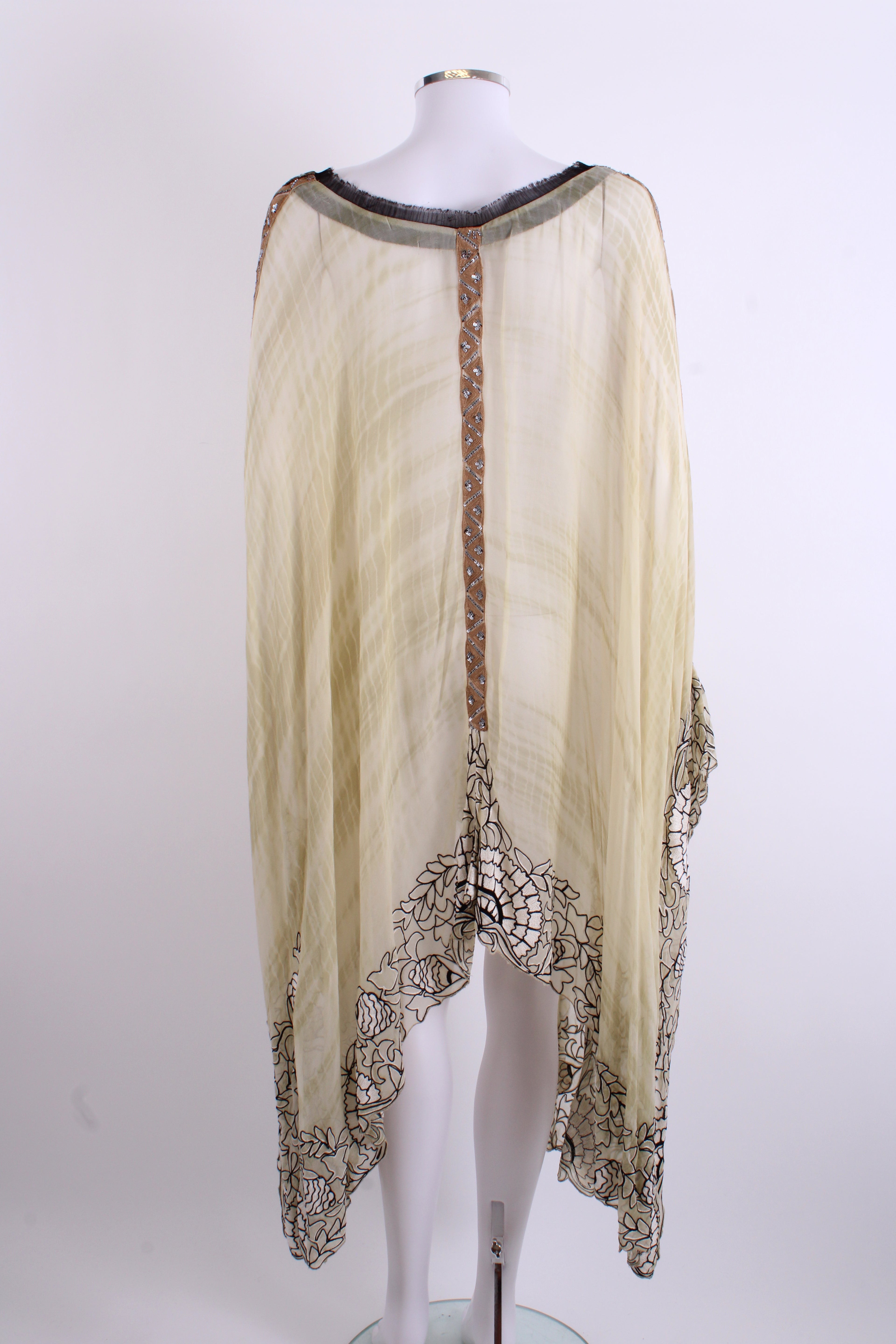 Kavita Bhatia Kaftan Yellow OS