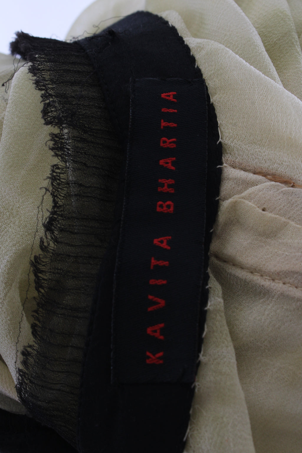 Kavita Bhatia Kaftan Yellow OS