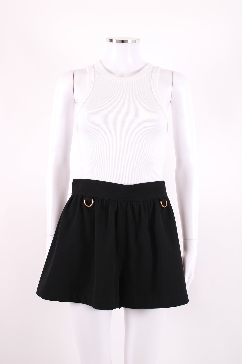 Givenchy Ring Detail Shorts Black 10