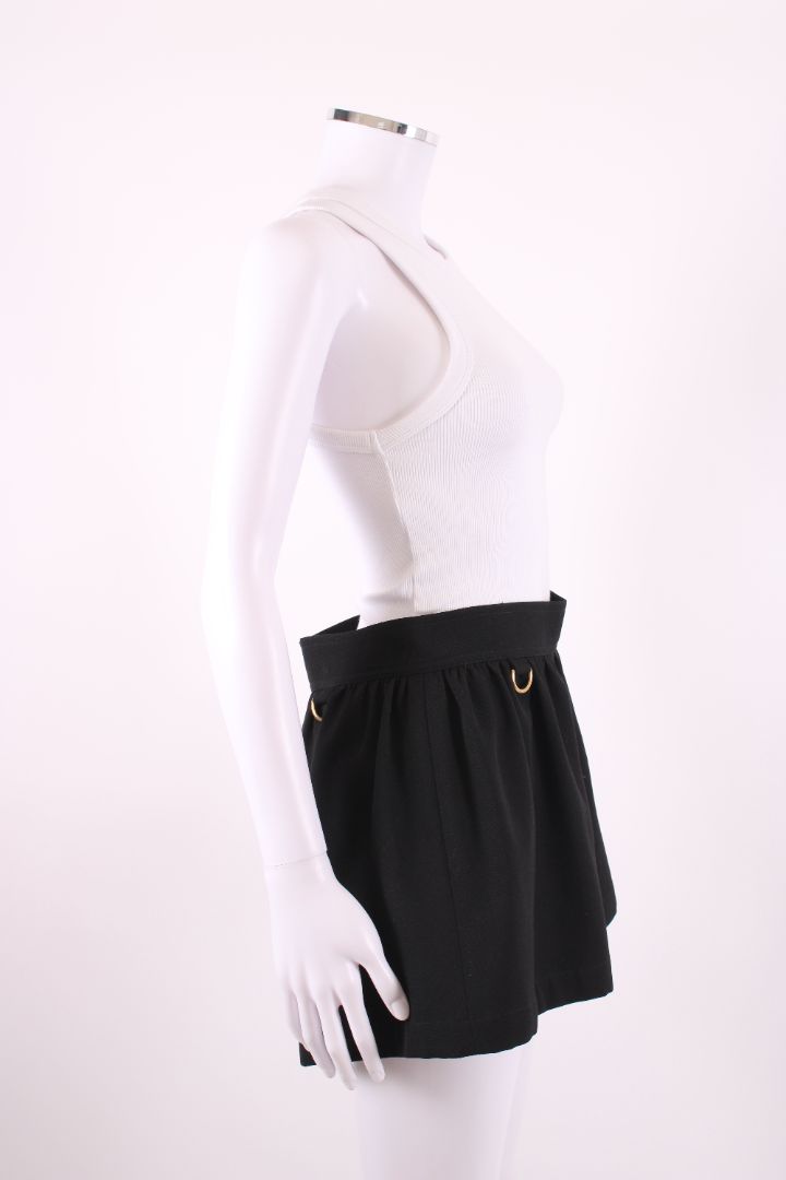 Givenchy Ring Detail Shorts Black 10