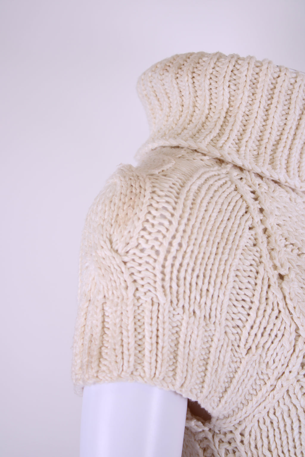 Ralph Lauren S/S High Neck Jumper Dress Cream M