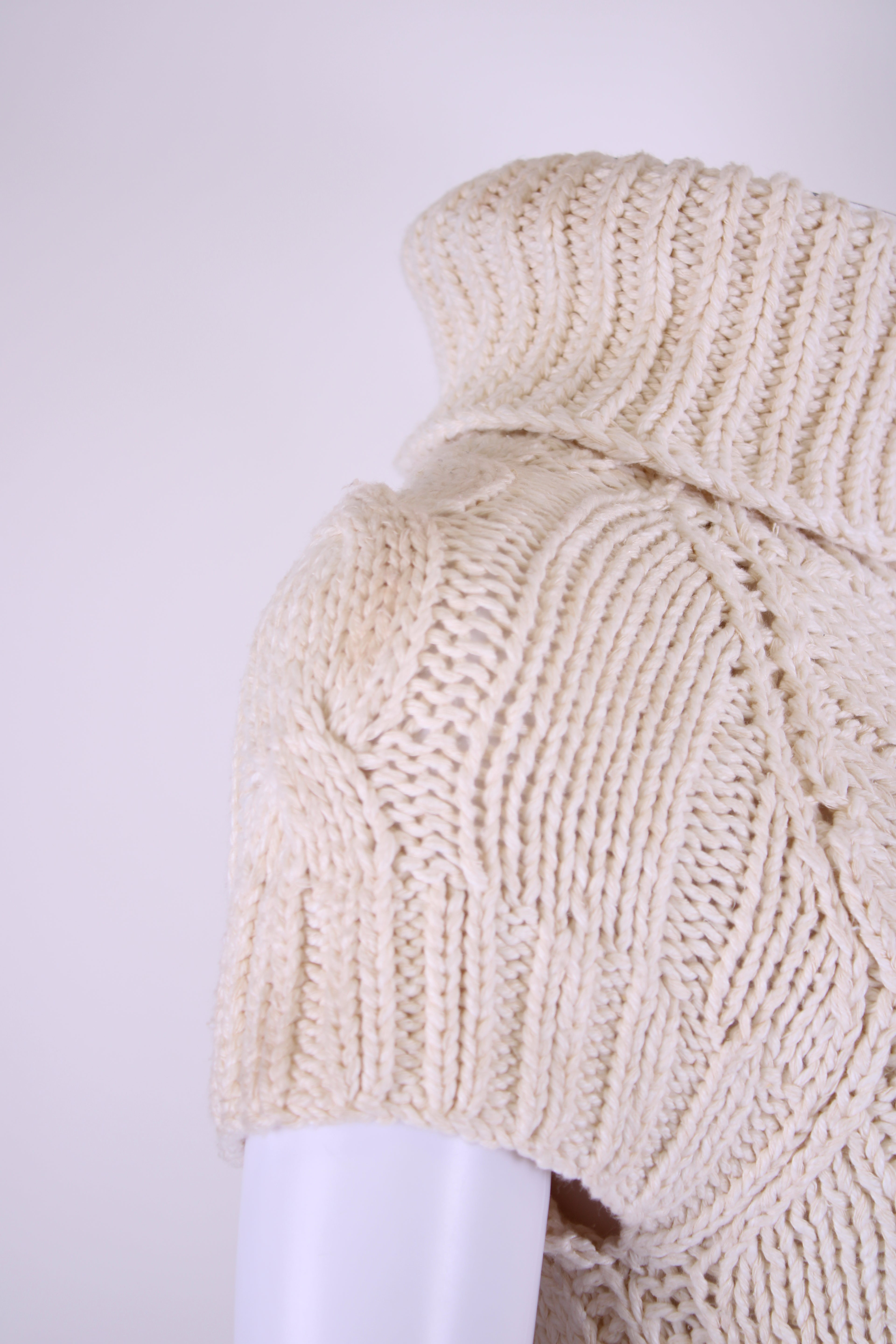 Ralph Lauren S/S High Neck Jumper Dress Cream M