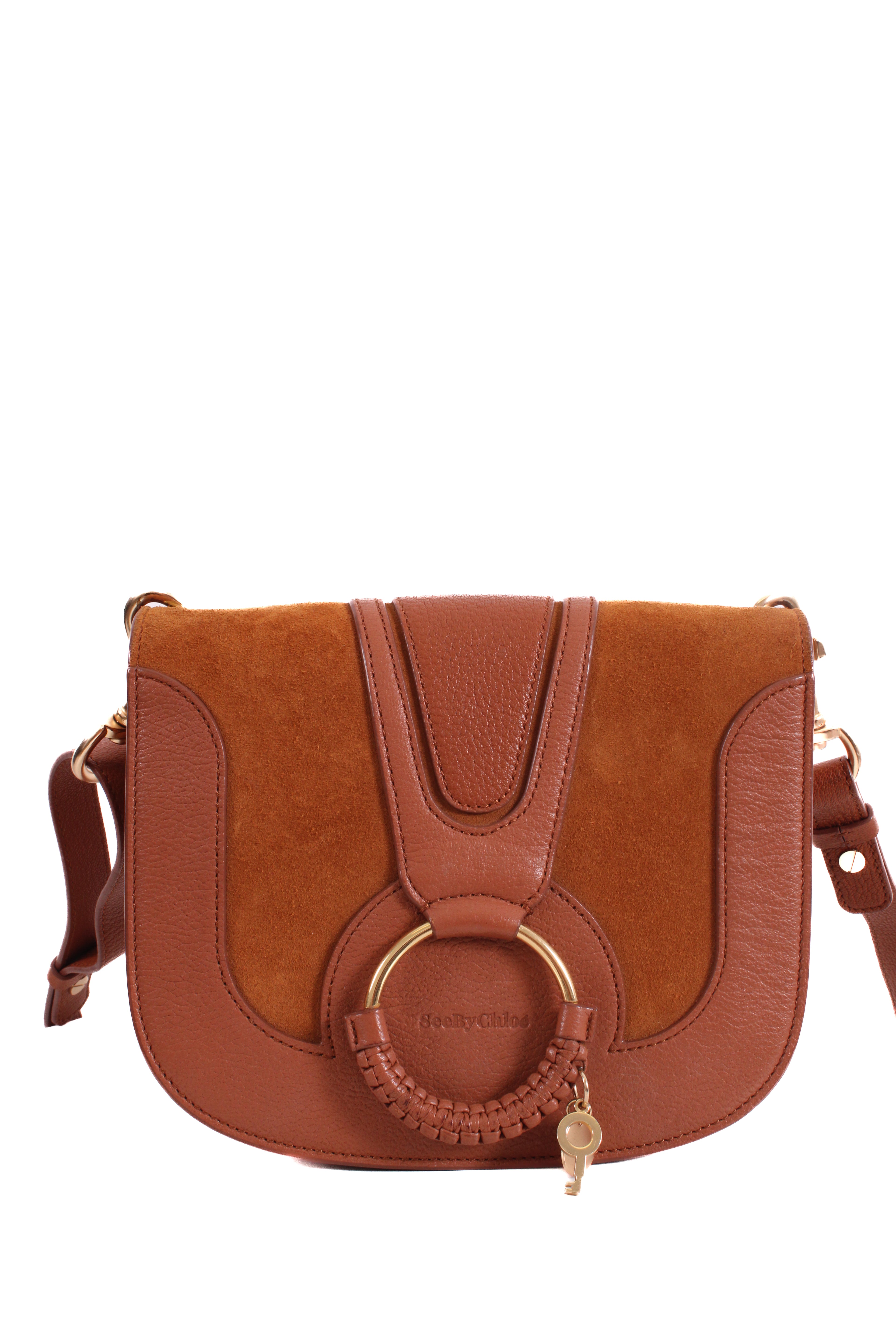 See By Chloe Satchel Crossbody Bag Tan