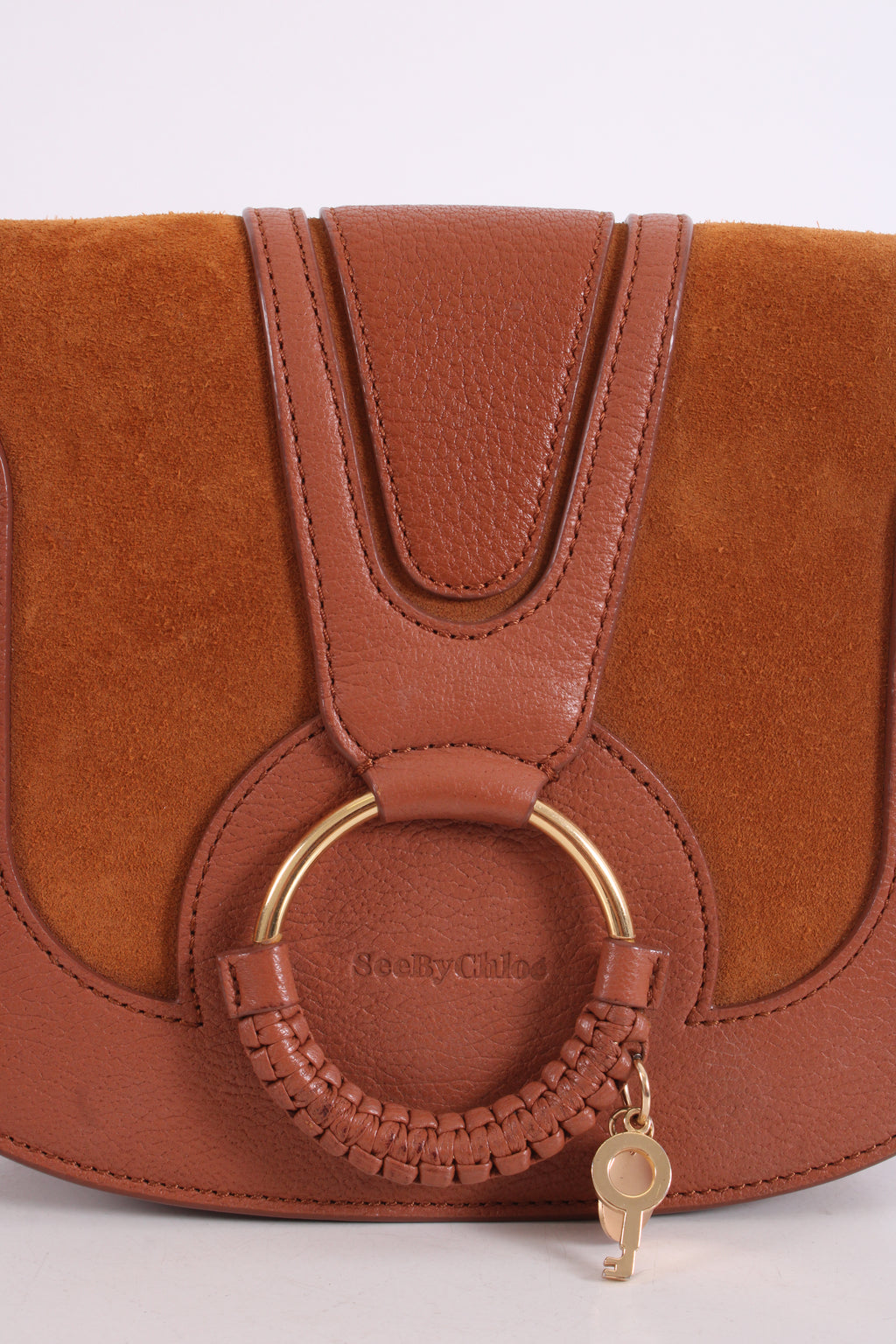See By Chloe Satchel Crossbody Bag Tan