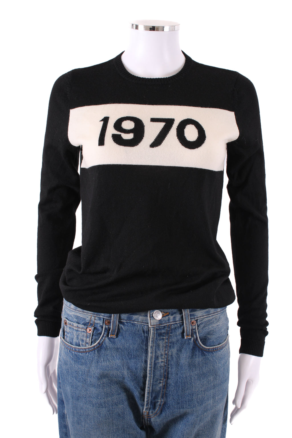 Bella Freud 1970 Jumper Black/ White S