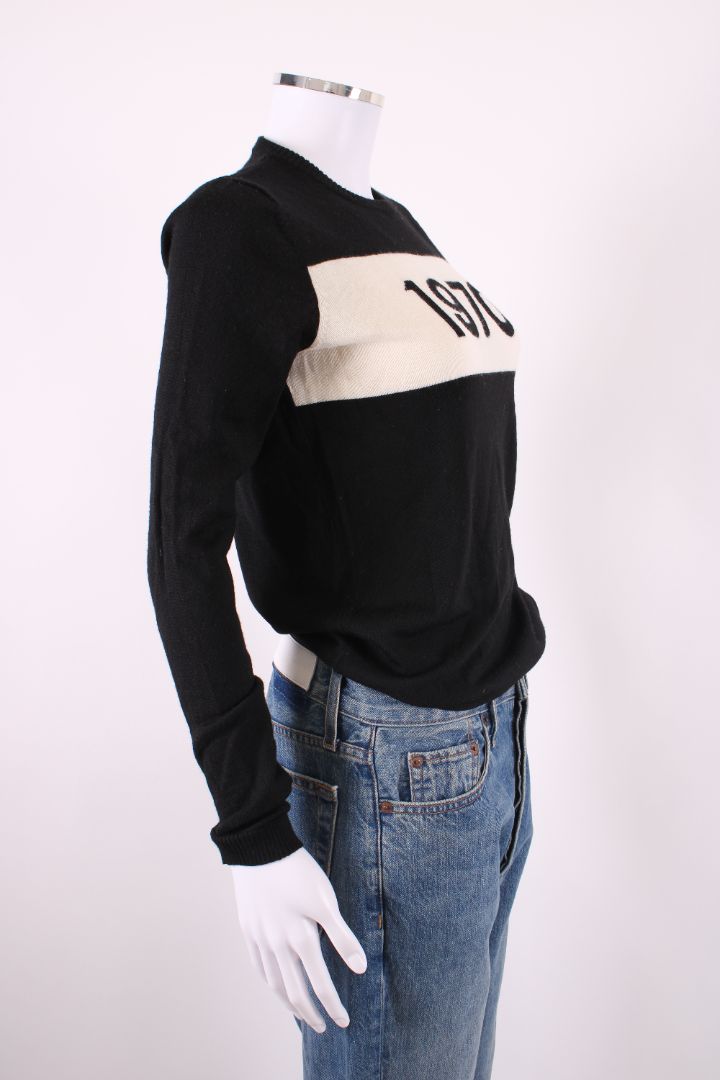Bella Freud 1970 Jumper Black/ White S