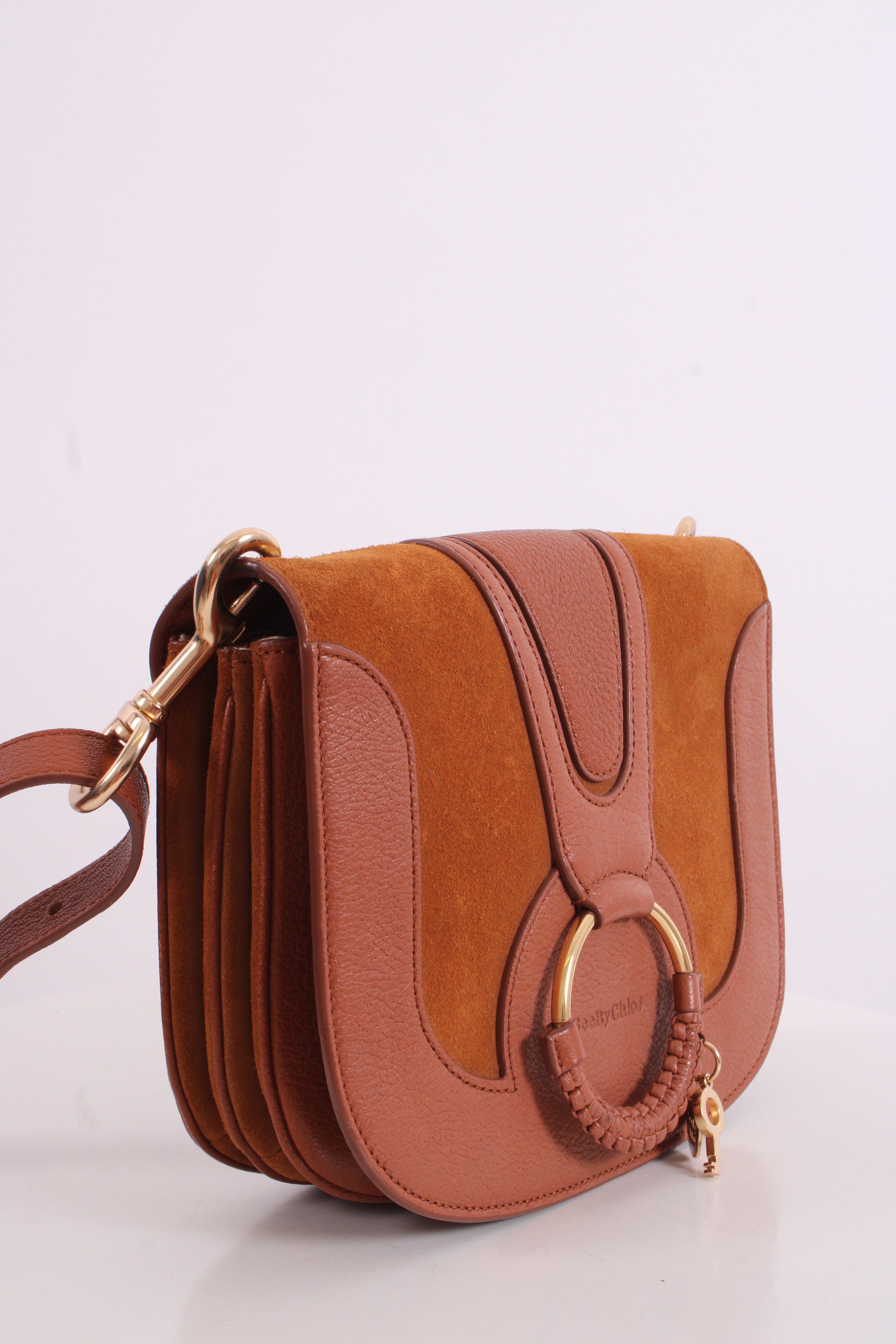 See By Chloe Satchel Crossbody Bag Tan