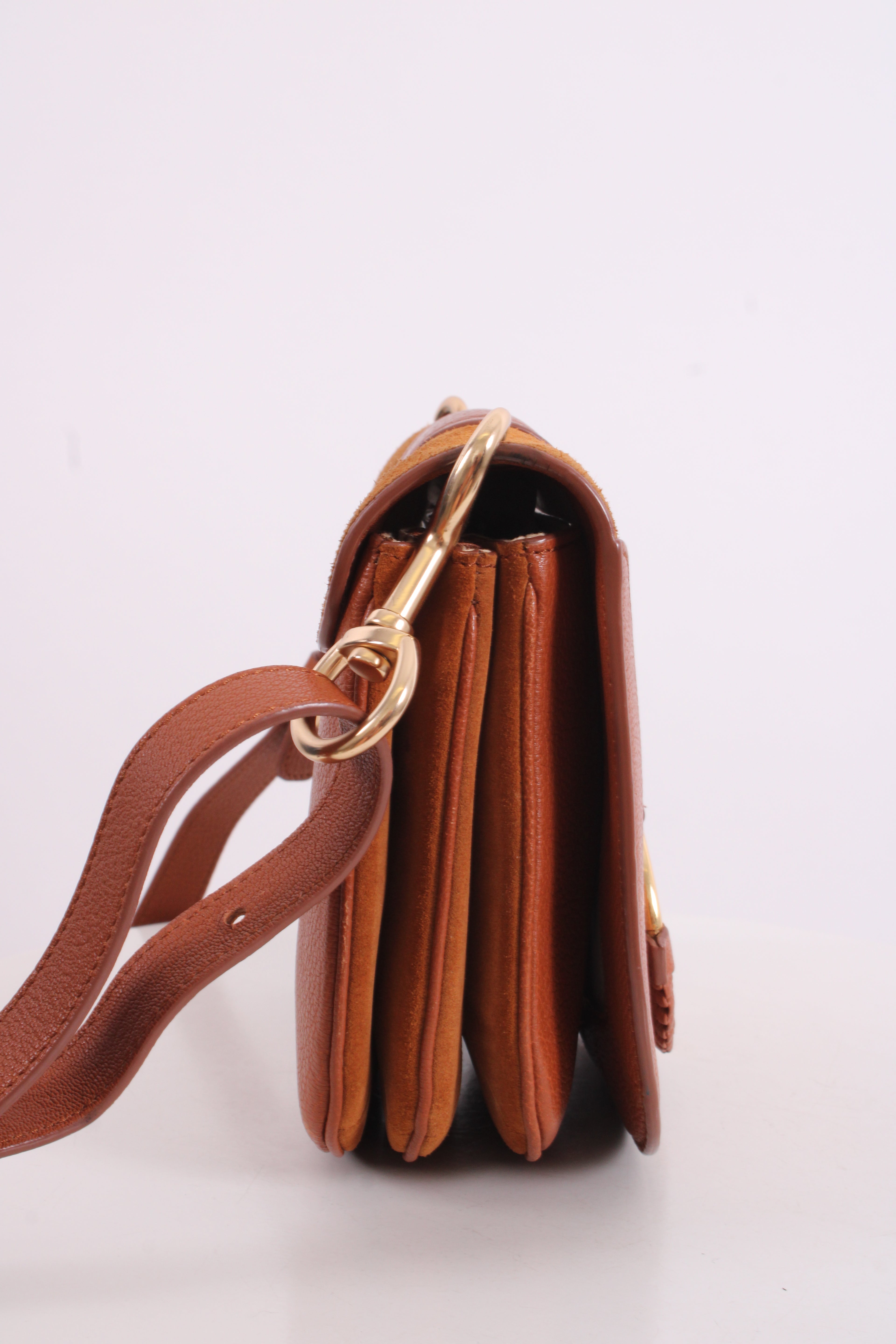 See By Chloe Satchel Crossbody Bag Tan