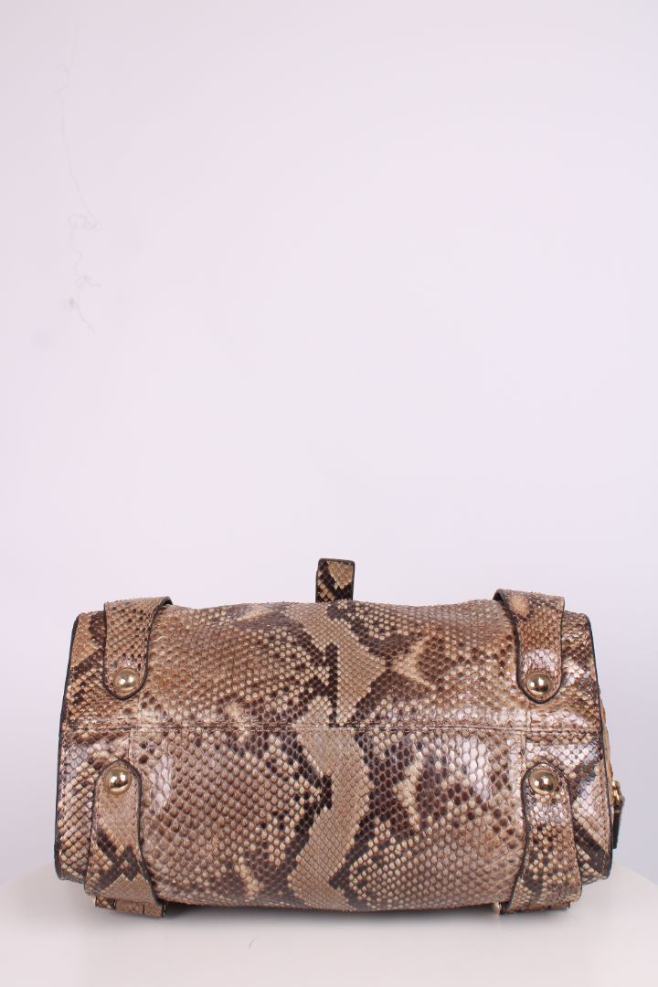 Jimmy Choo Python hobo bag Beige