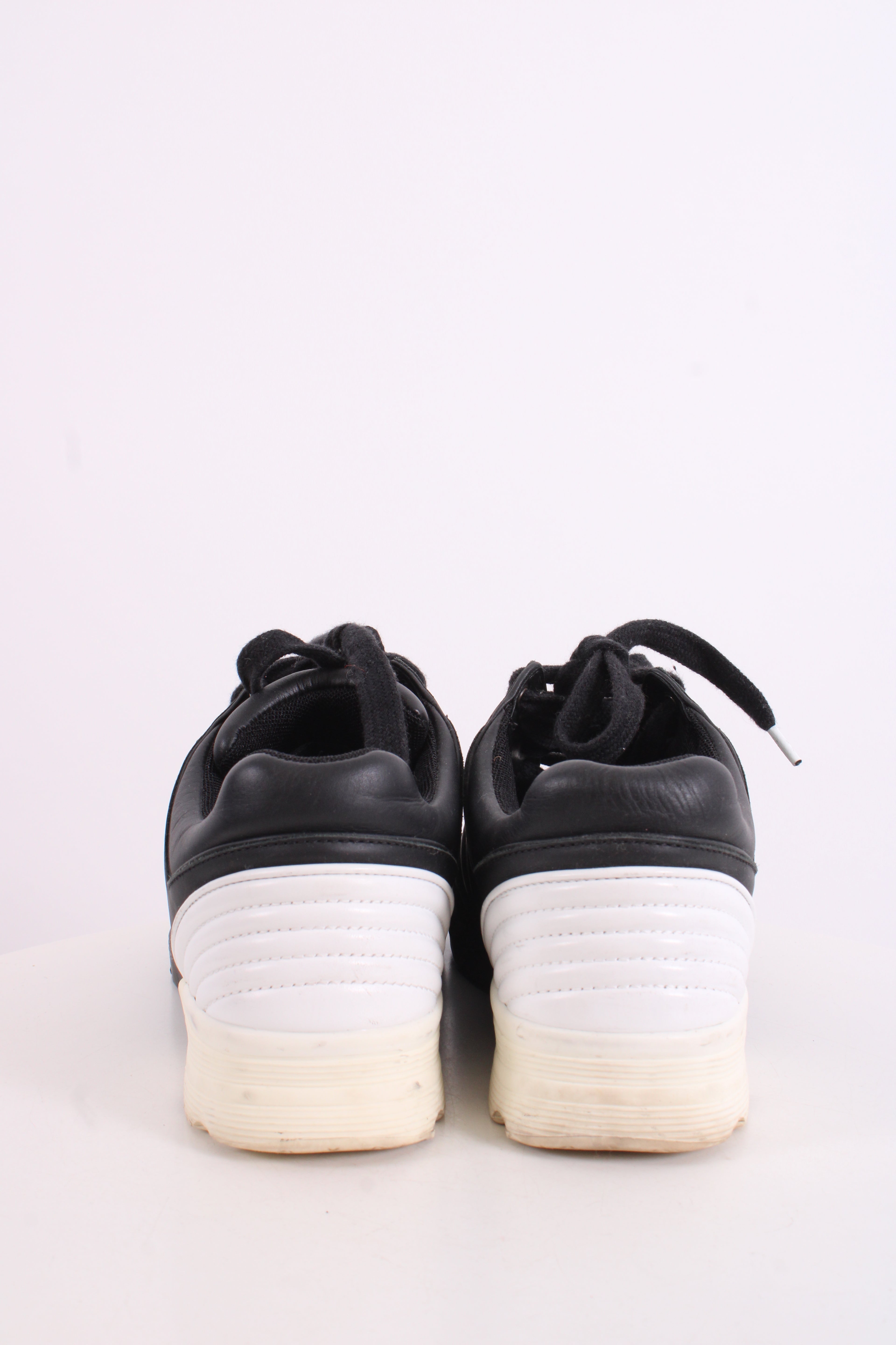 Chanel Trainers Black/ White 37.5