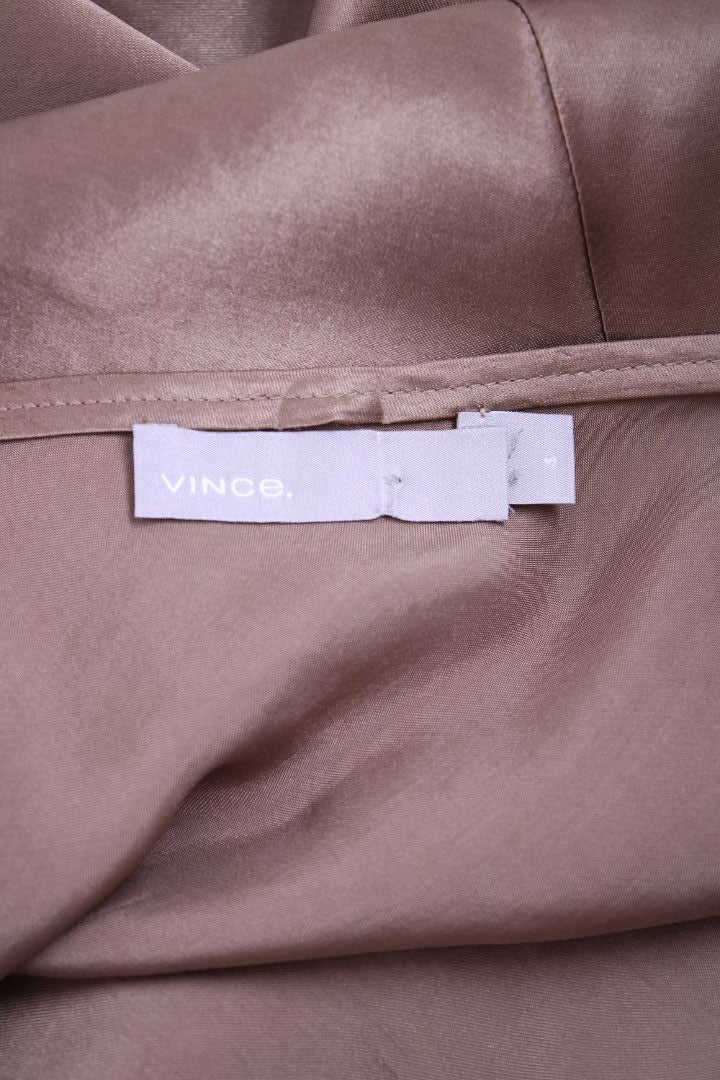 Vince Slip Dress Bronze S