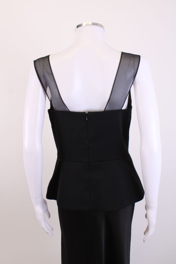 3.1 Phillip Lim S/S Mesh Strap Top Black 10