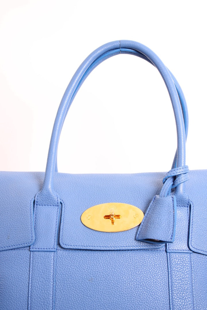 Mulberry Bayswater Handbag Cornflower Blue