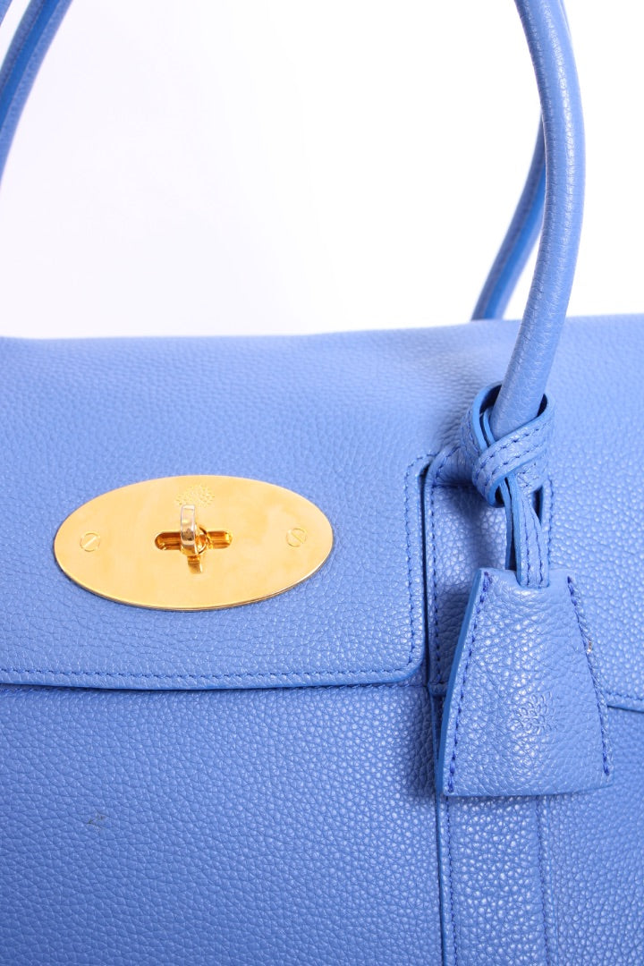 Mulberry Bayswater Handbag Cornflower Blue