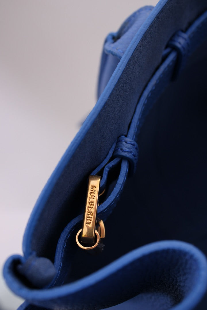 Mulberry Bayswater Handbag Cornflower Blue