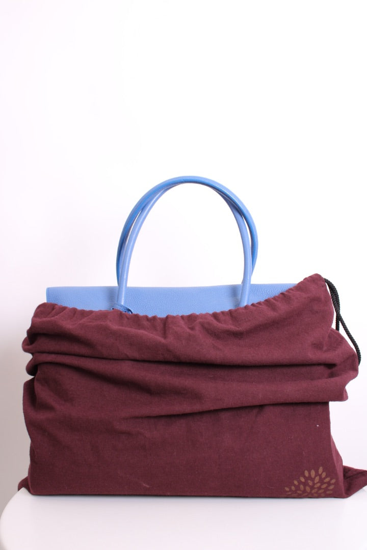 Mulberry Bayswater Handbag Cornflower Blue