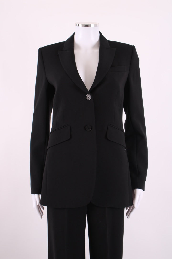 Theory Trouser Suit Black 8