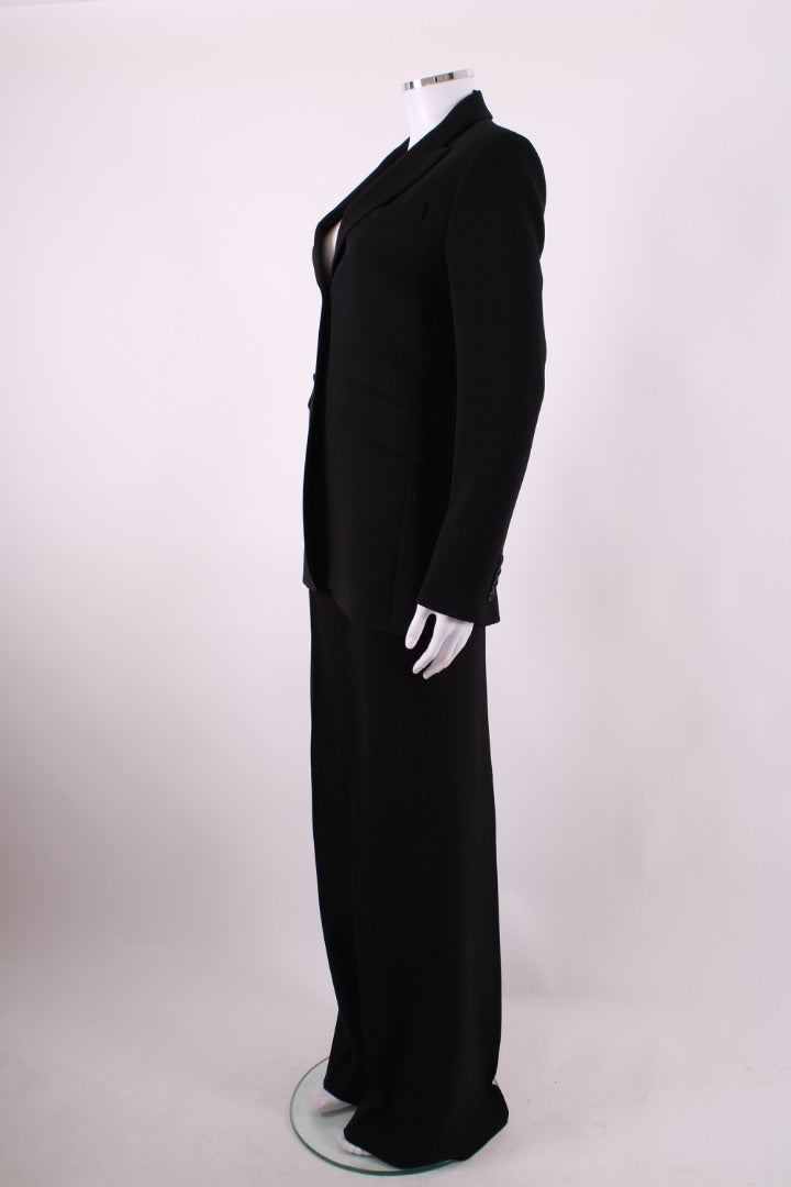 Theory Trouser Suit Black 8