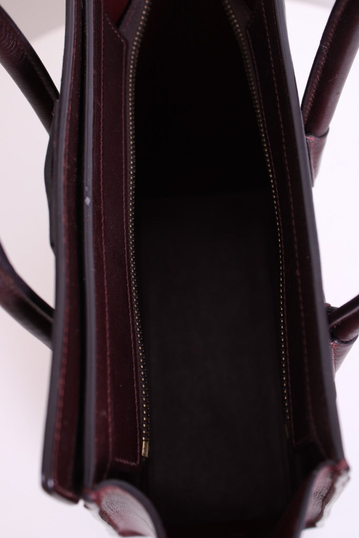 Celine Nano Luggage Tote Tri Colour