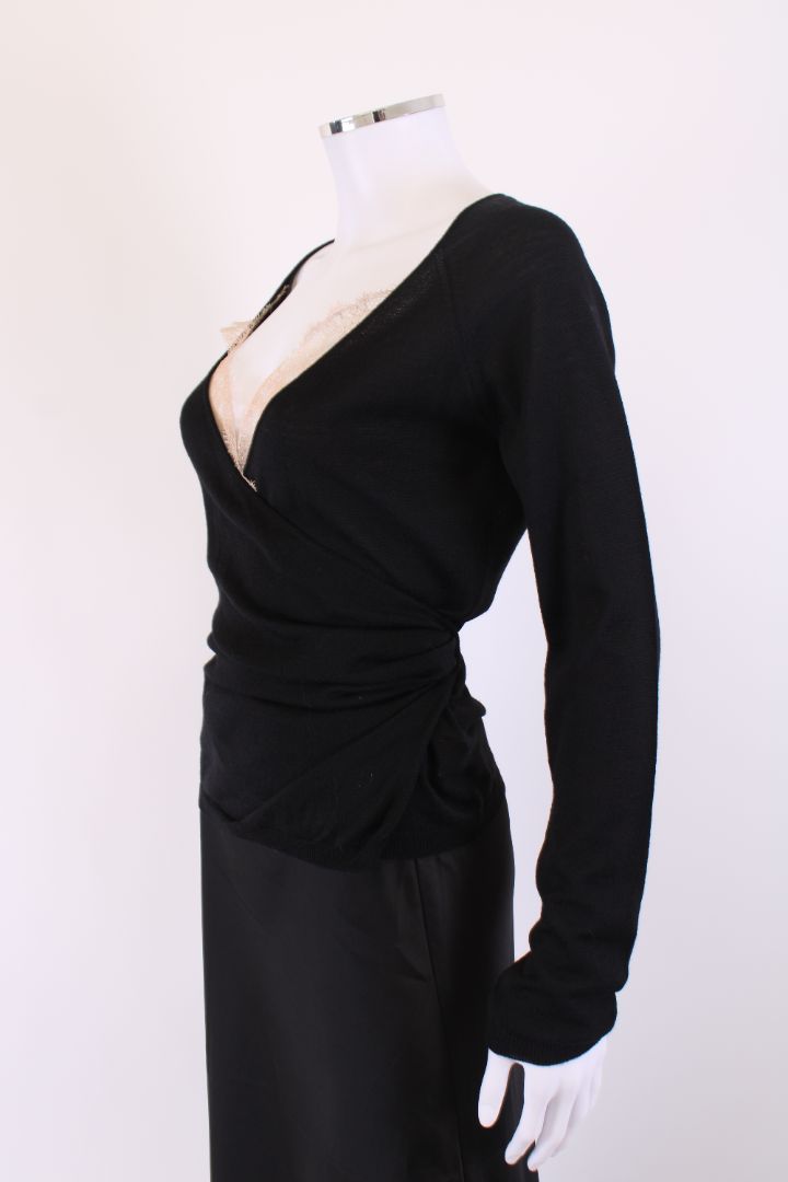 Red Valentino Cardigan Black/ Nude L