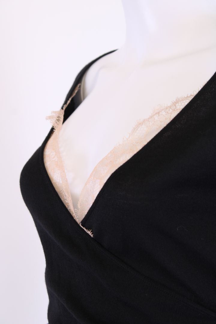 Red Valentino Cardigan Black/ Nude L