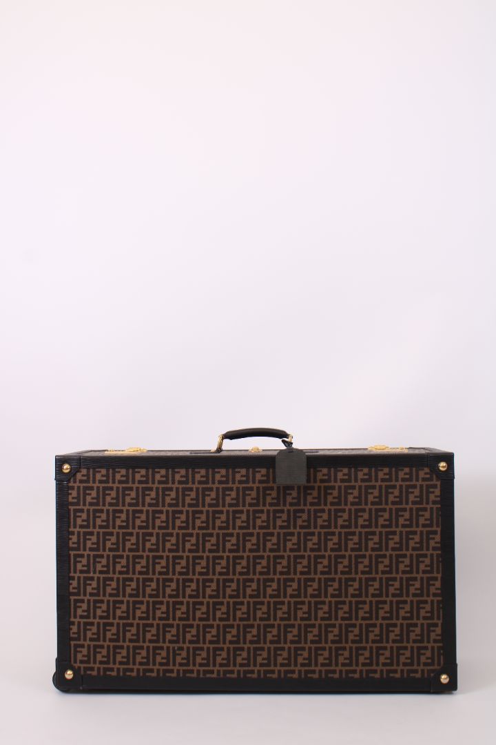 Fendi trunk brown monogram L