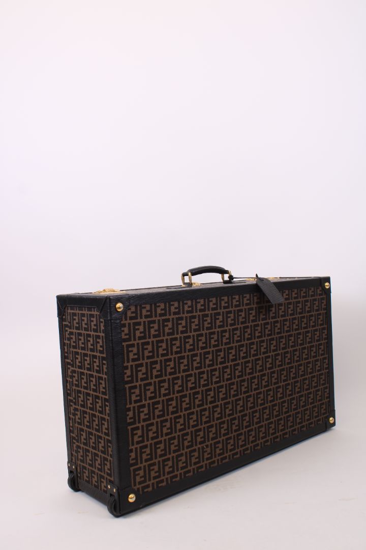 Fendi trunk brown monogram L