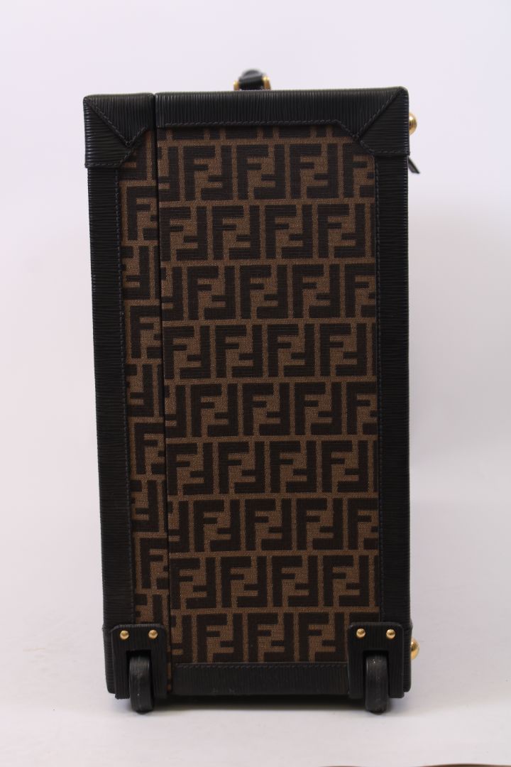 Fendi trunk brown monogram L