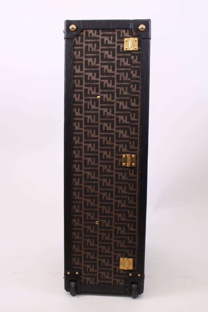 Fendi trunk brown monogram L