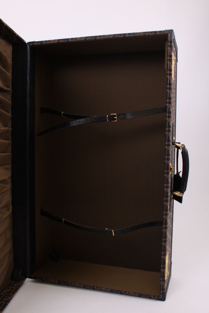 Fendi trunk brown monogram L