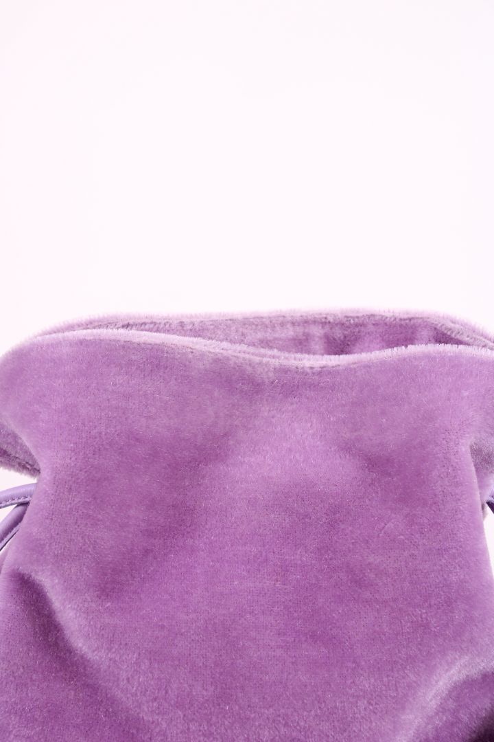 Loewe Mohair Flamenco Bag Purple OS