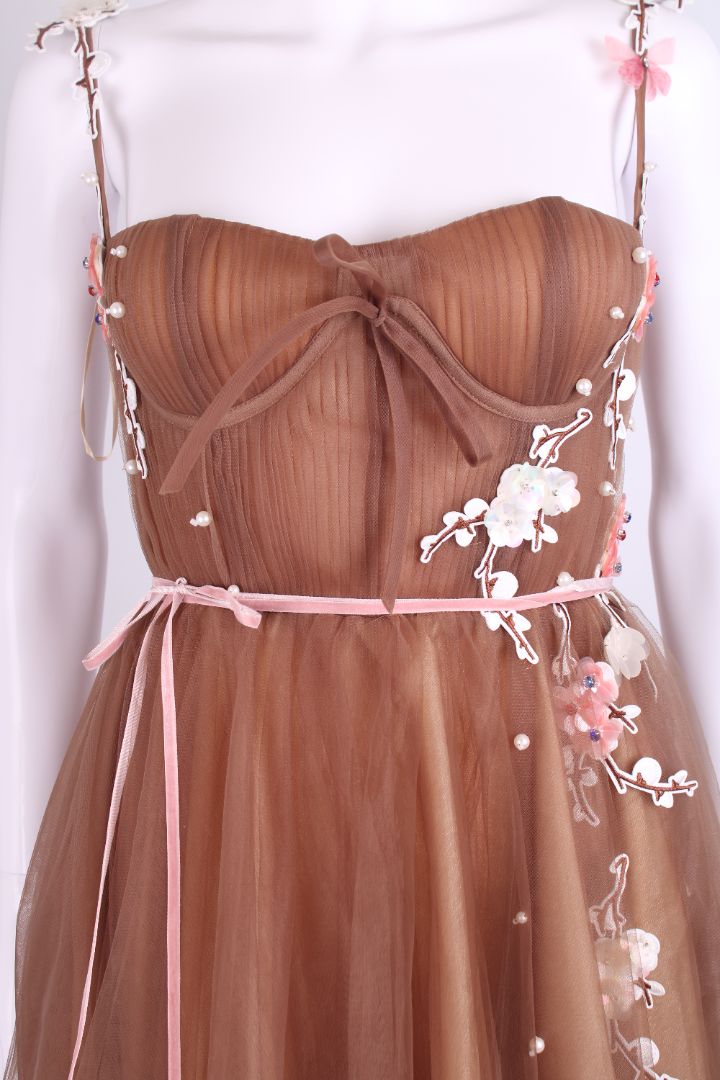 Teuta Matoshi Dress Taupe 8