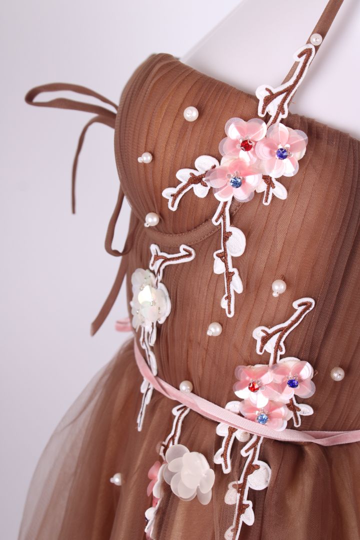 Teuta Matoshi Dress Taupe 8