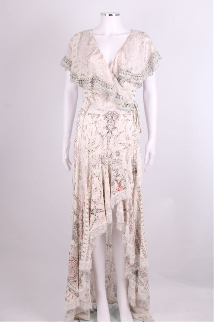 Camilla Dress White Print S